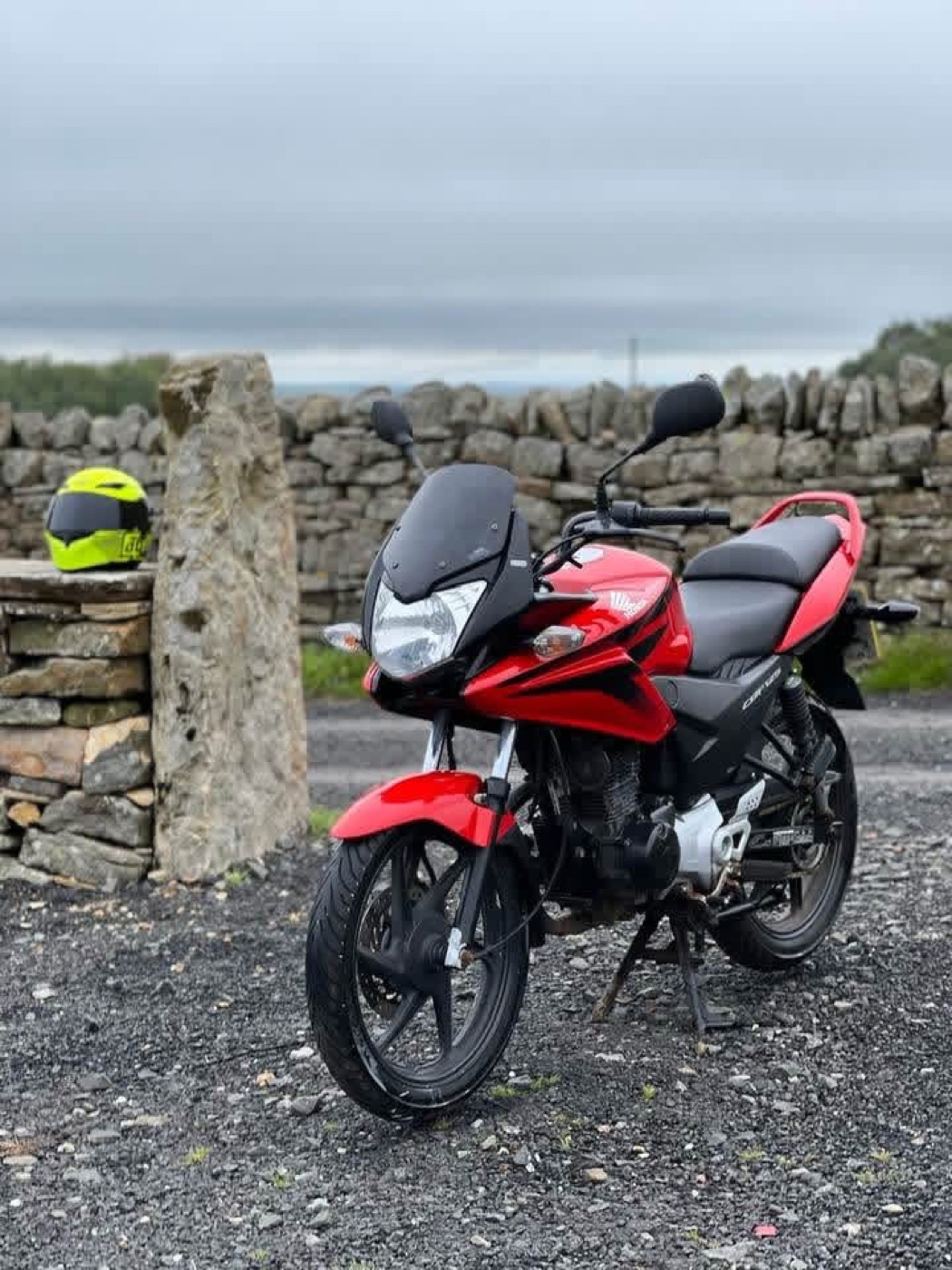 2009 Honda CBF125 collected in Tyne Valley