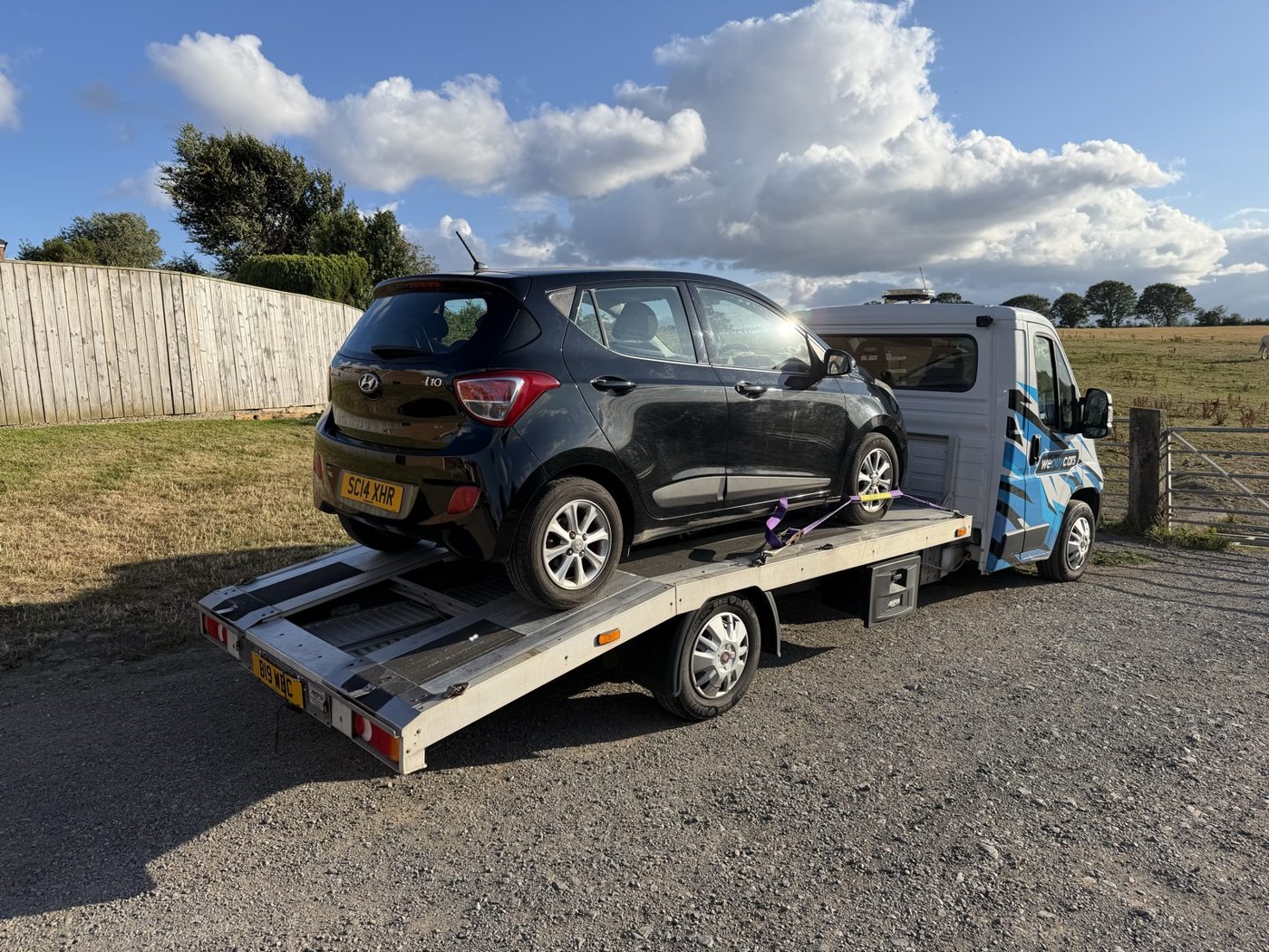 2014 Hyundai I10 collected in Prudhoe
