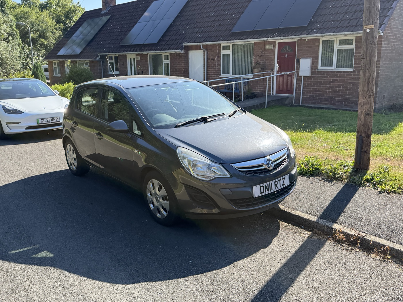2011 Vauxhall Corsa collected in Hexham