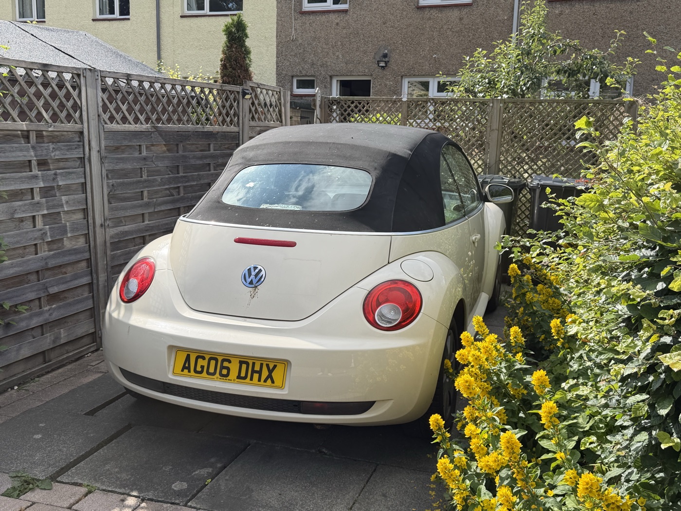 2006 Volkswagen Beetle collected in Stocksfield