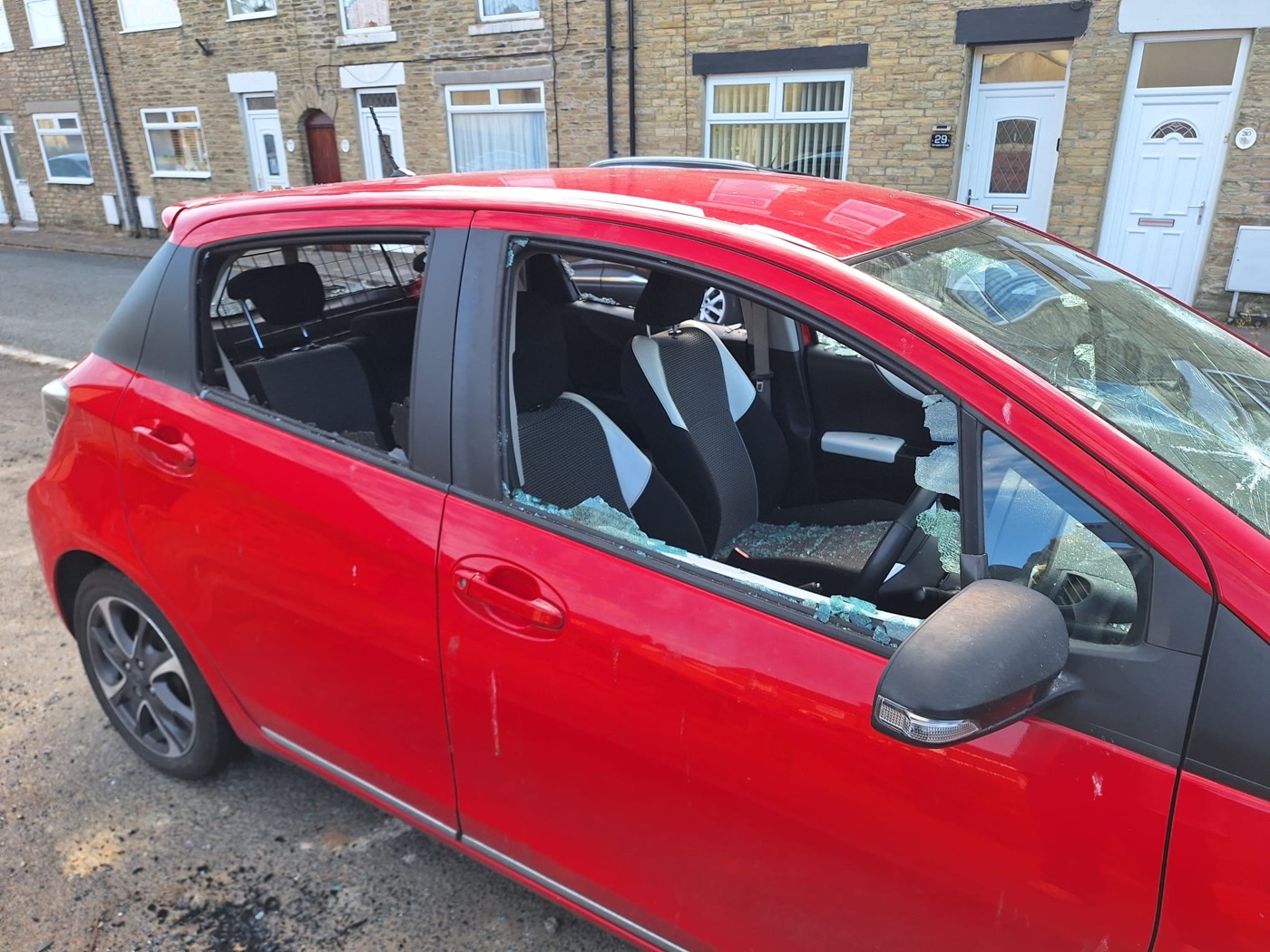 2014 Toyota Yaris collected in Tow Law