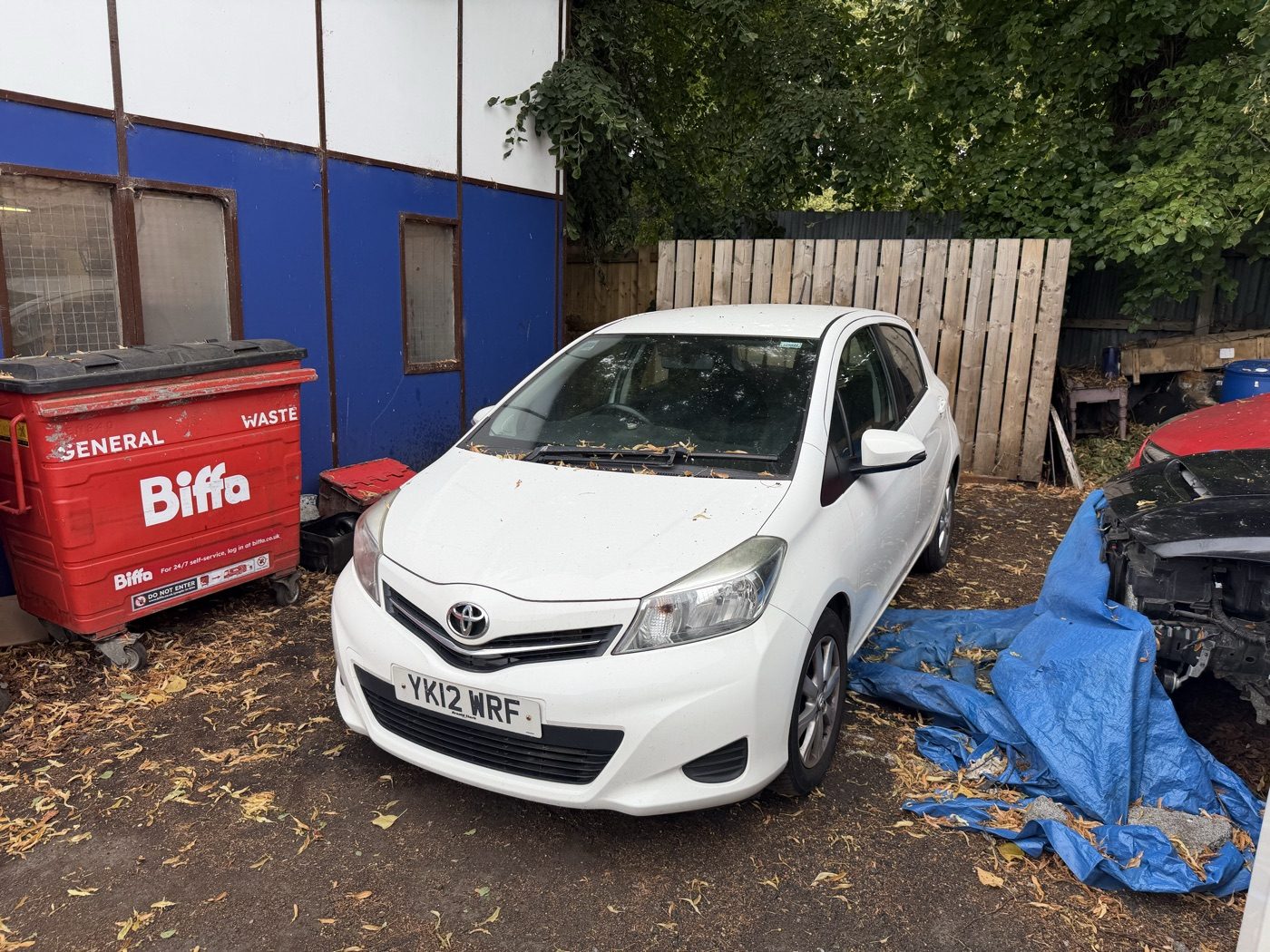 2012 Toyota Yaris collected in Hexham