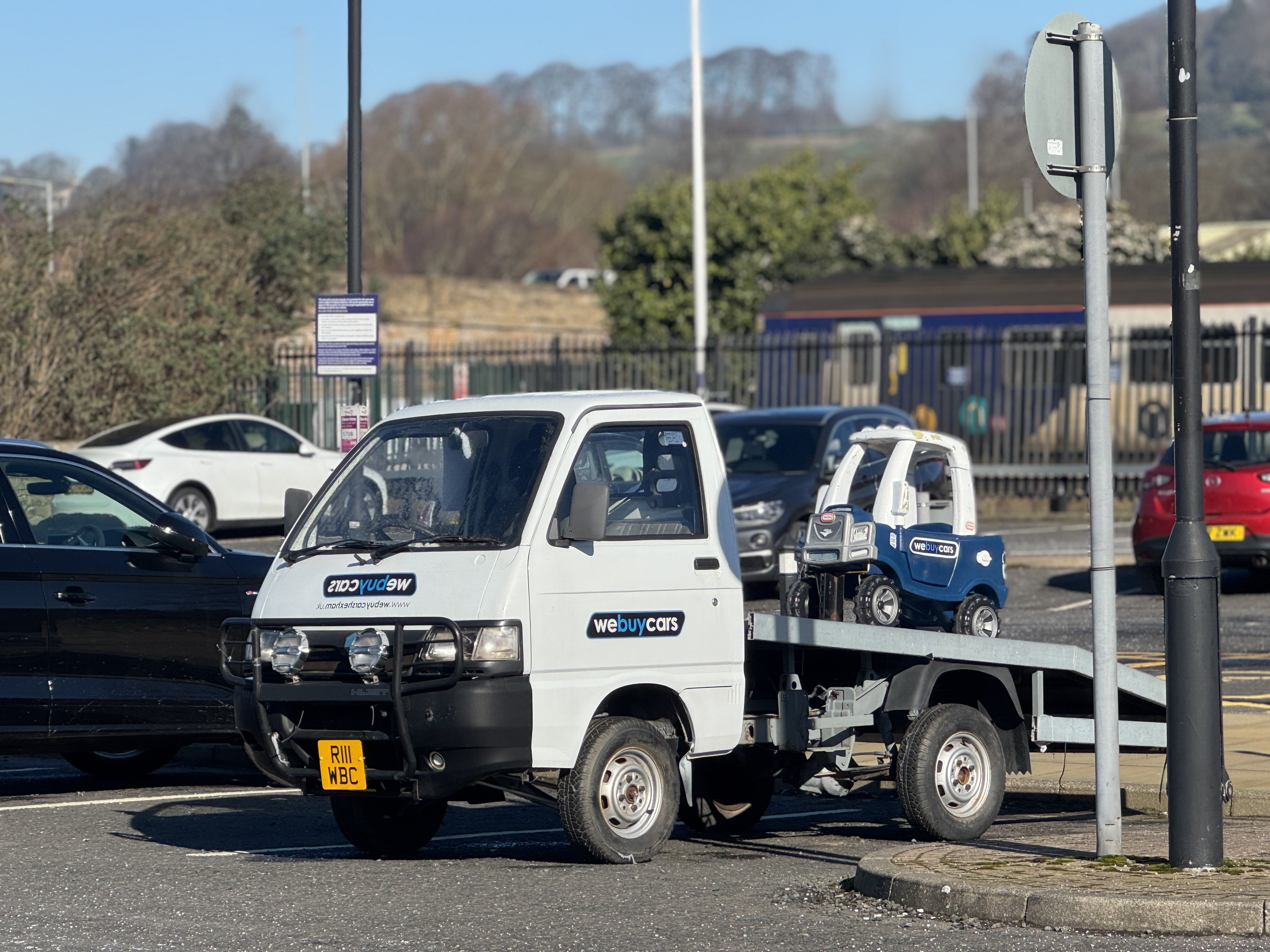 The We Buy Cars Hexham Piaggio Porter.