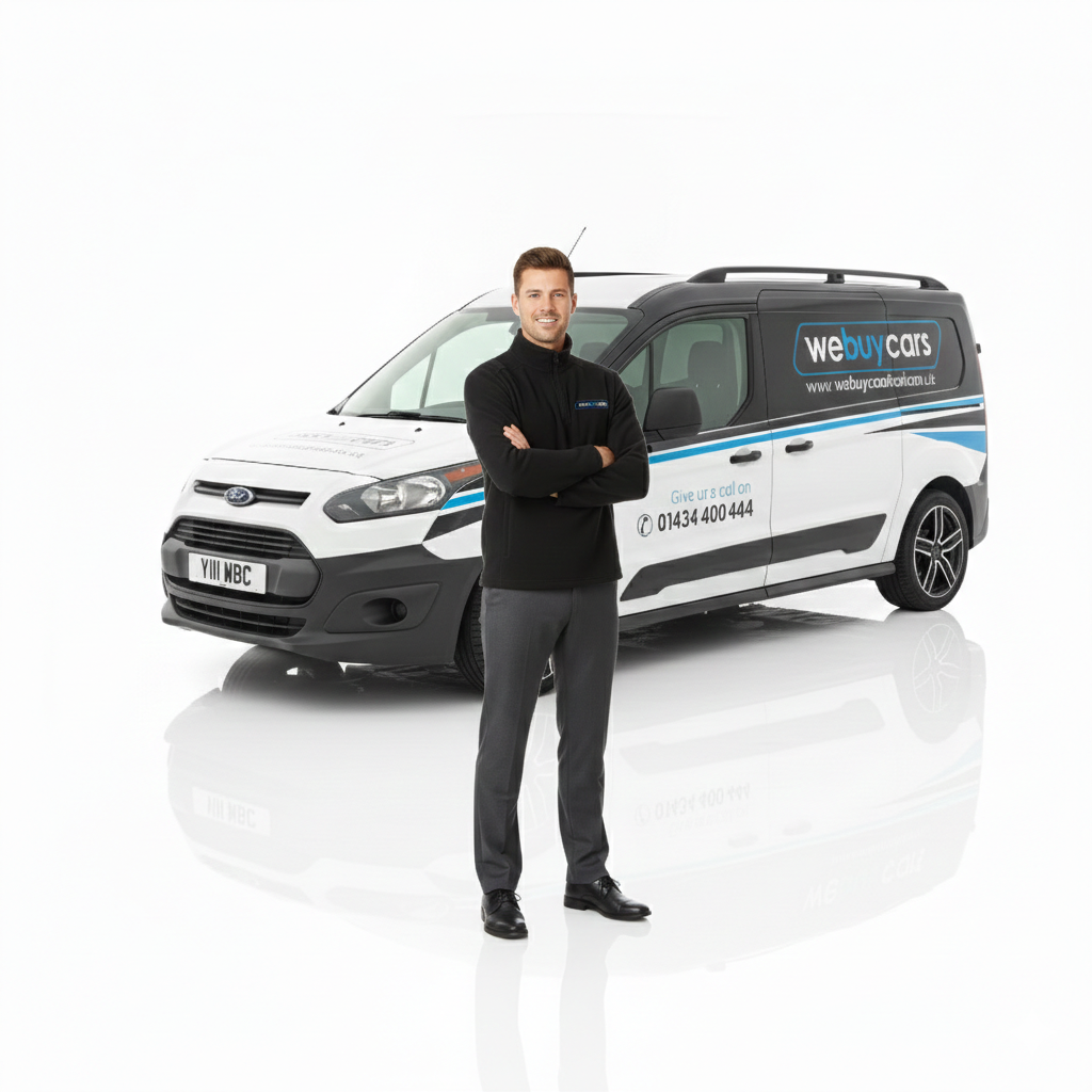 We Buy Cars Hexham van
