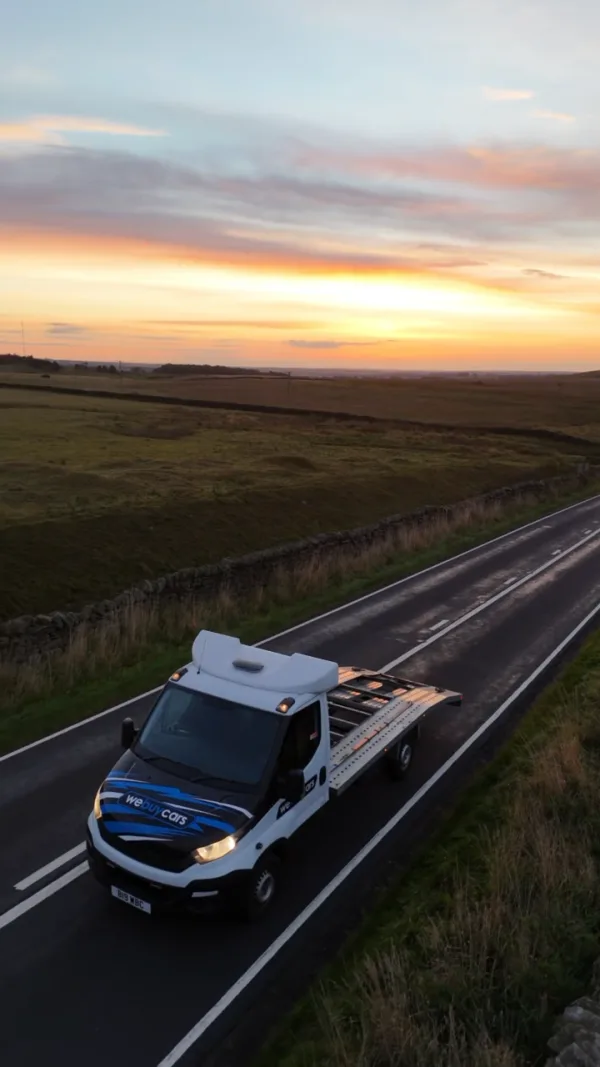 Portrait Drone Stills - We Buy Cars Hexham - Image 5